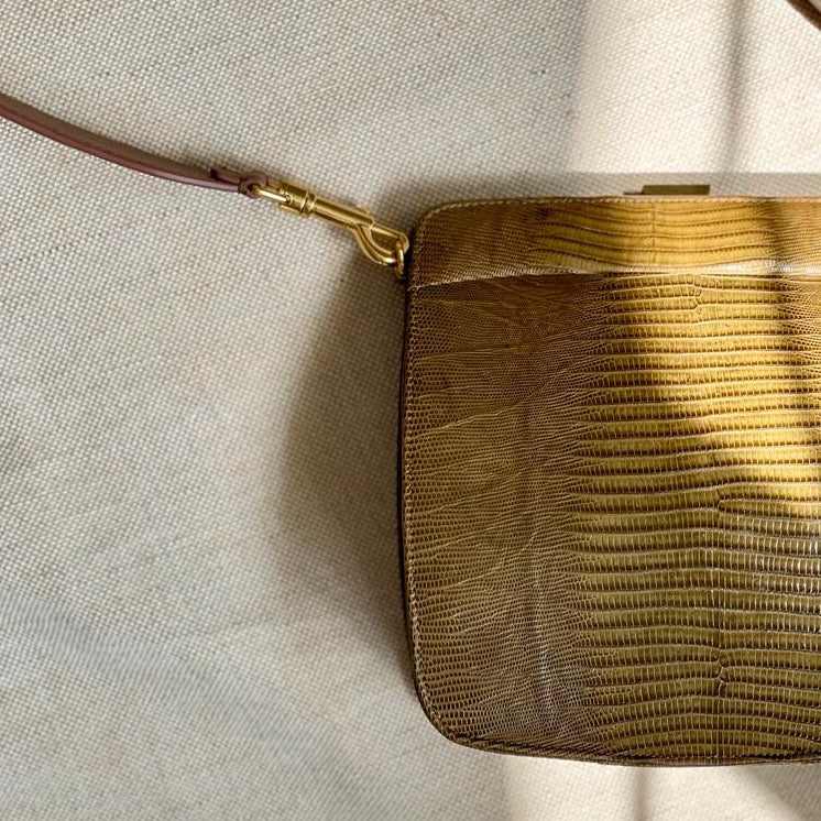 Vintage 1970s Whisky Palizzio Purse with Top Handle